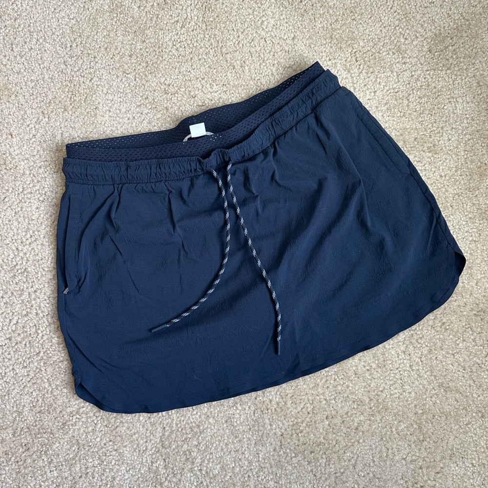 Athleta Navy Crest Skort, Women’s Size 14